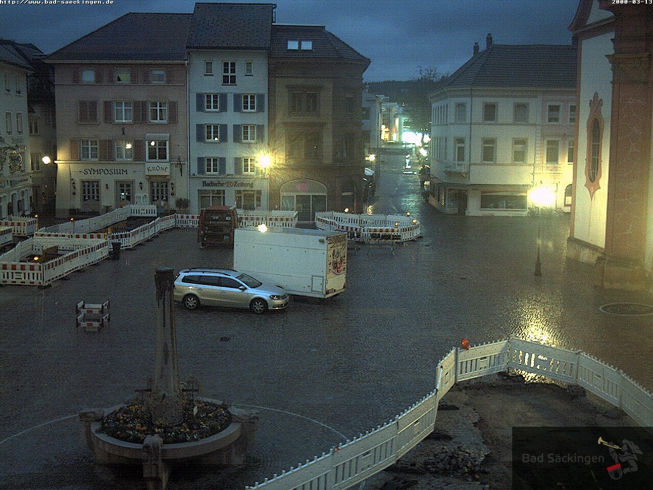 Archived image Webcam Bad Säckingen, Black Forest