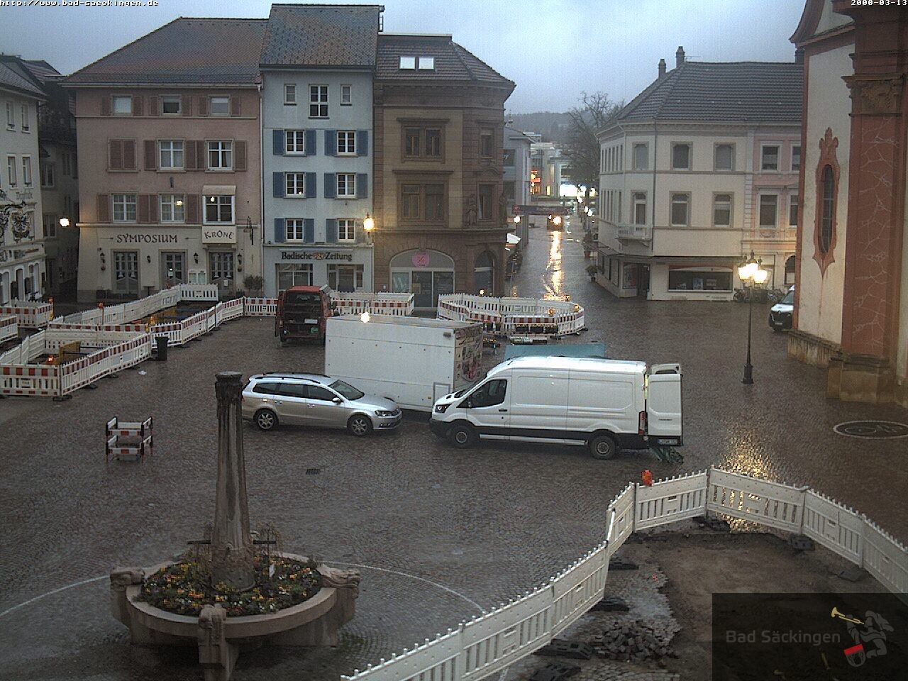 Archived image Webcam Bad Säckingen, Black Forest