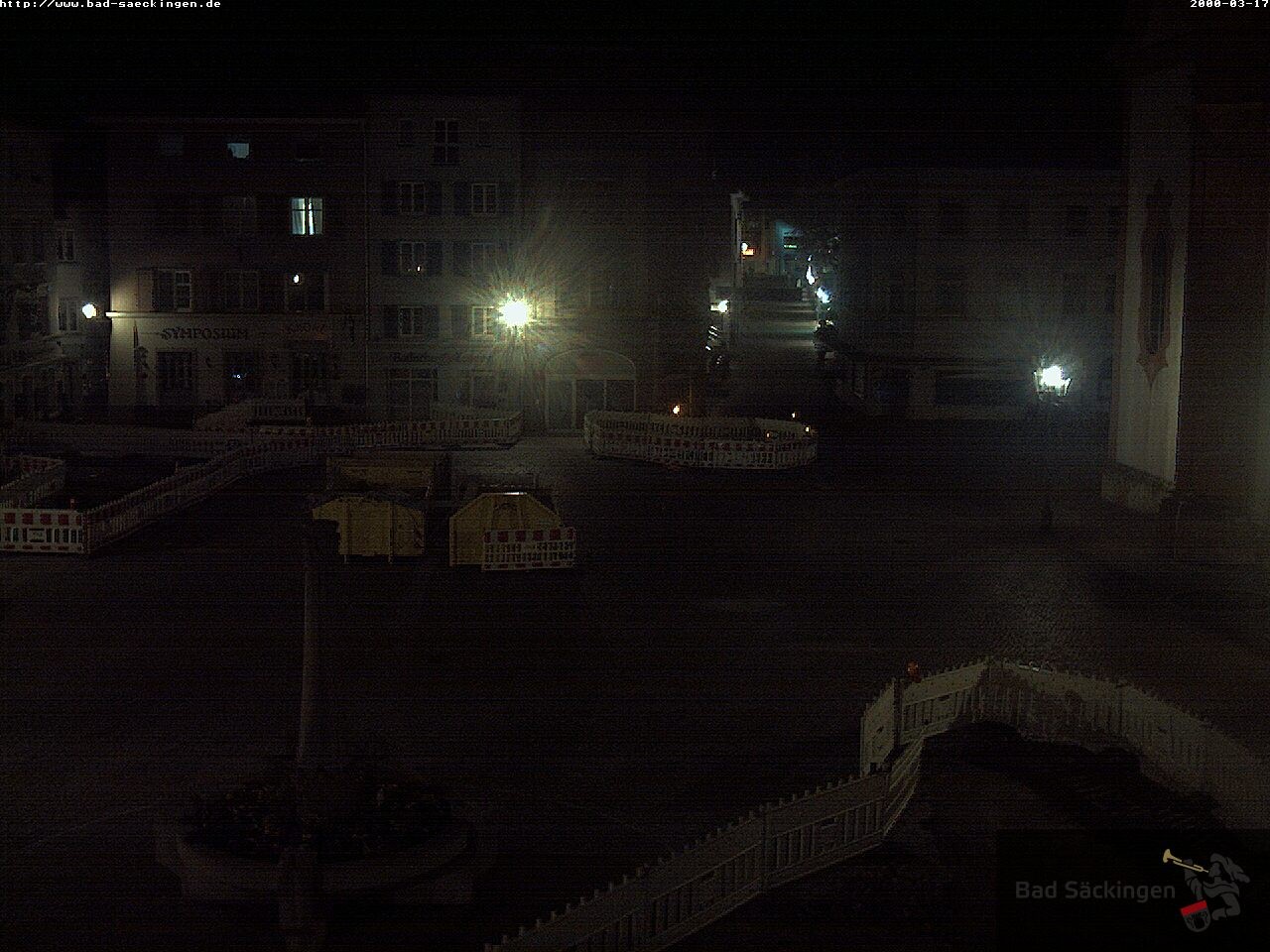 Archived image Webcam Bad Säckingen, Black Forest