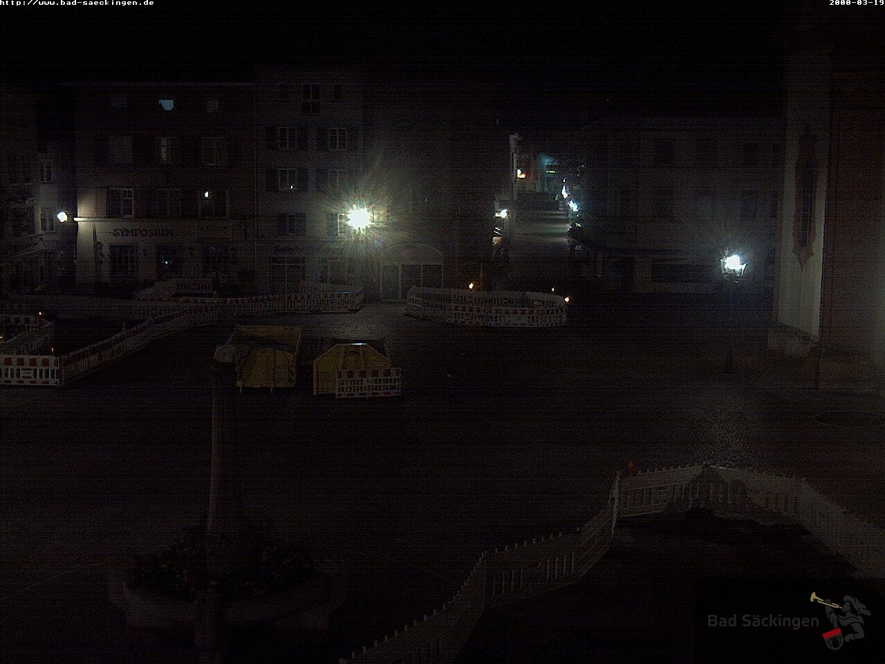 Archiv Foto Webcam Bad Säckingen: Münsterplatz