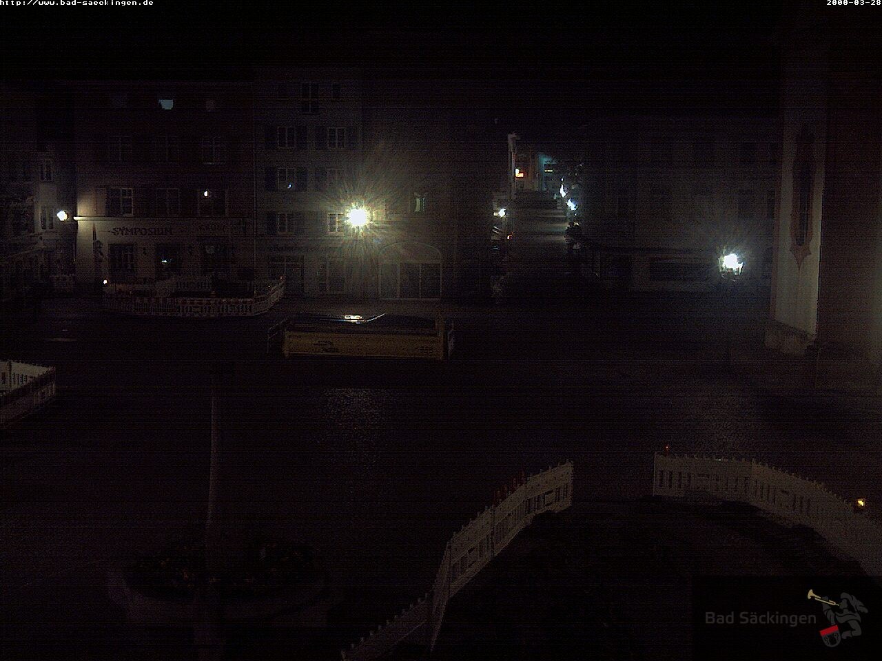 Archiv Foto Webcam Bad Säckingen: Münsterplatz