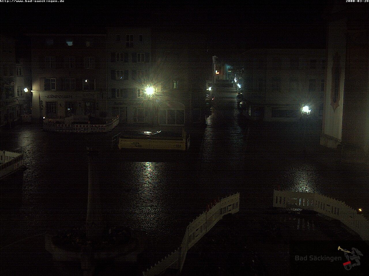 Archiv Foto Webcam Bad Säckingen: Münsterplatz