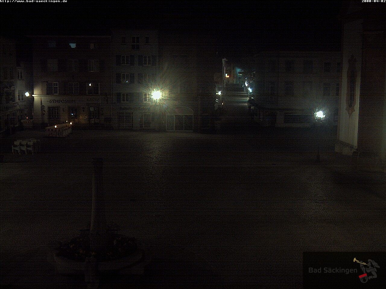 Archiv Foto Webcam Bad Säckingen: Münsterplatz
