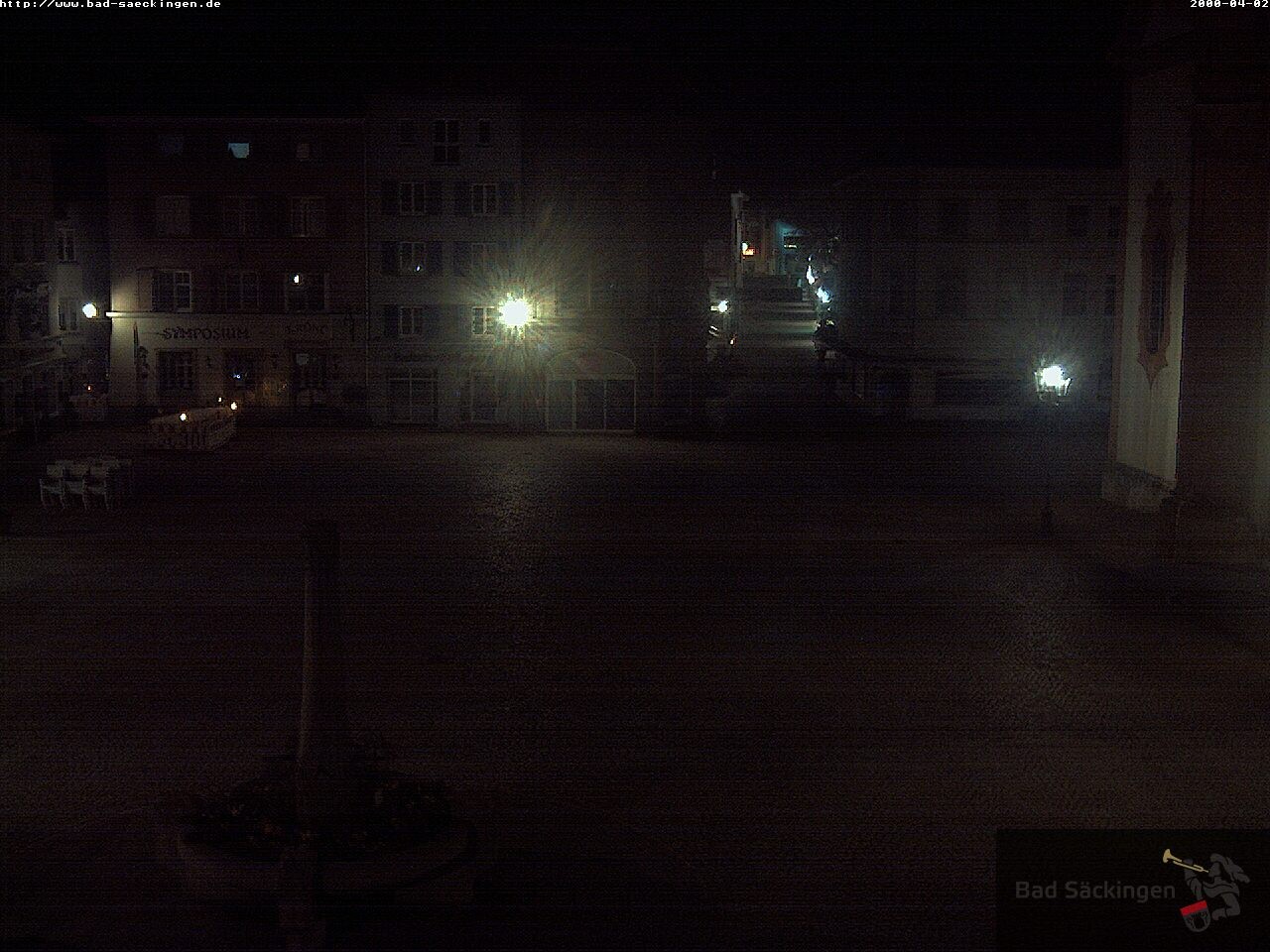 Archiv Foto Webcam Bad Säckingen: Münsterplatz