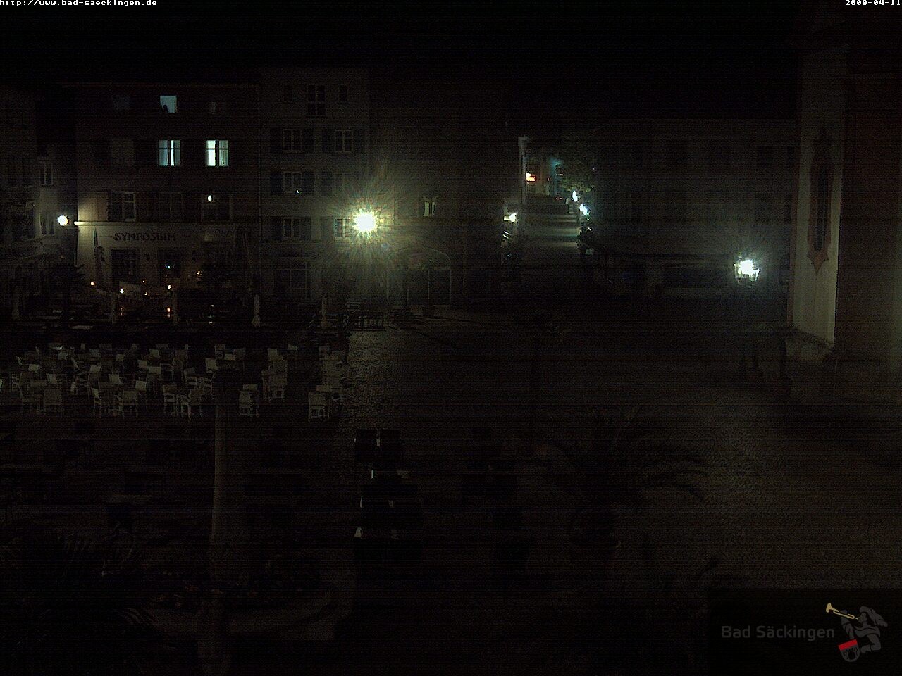 Archiv Foto Webcam Bad Säckingen: Münsterplatz