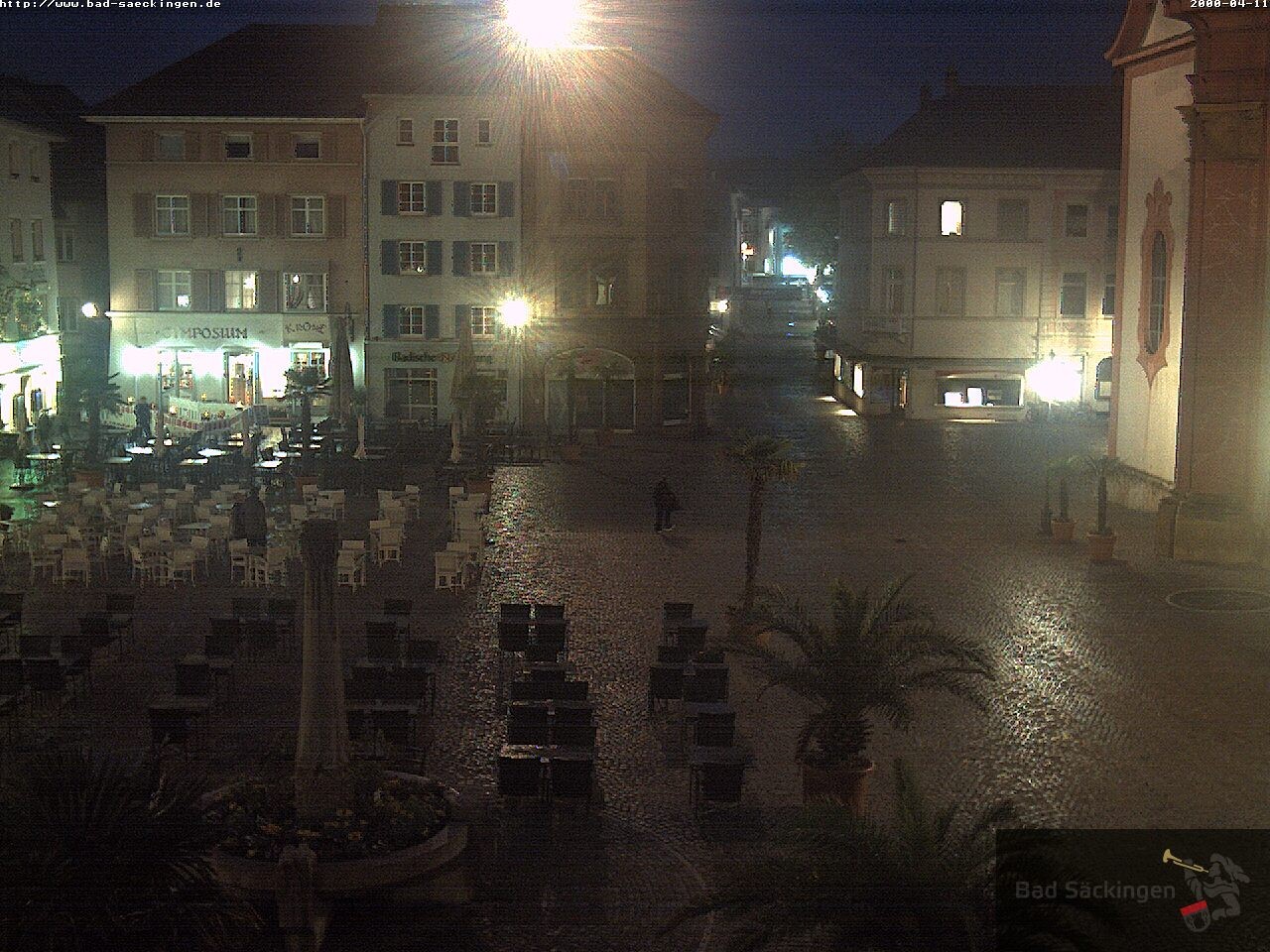 Archiv Foto Webcam Bad Säckingen: Münsterplatz