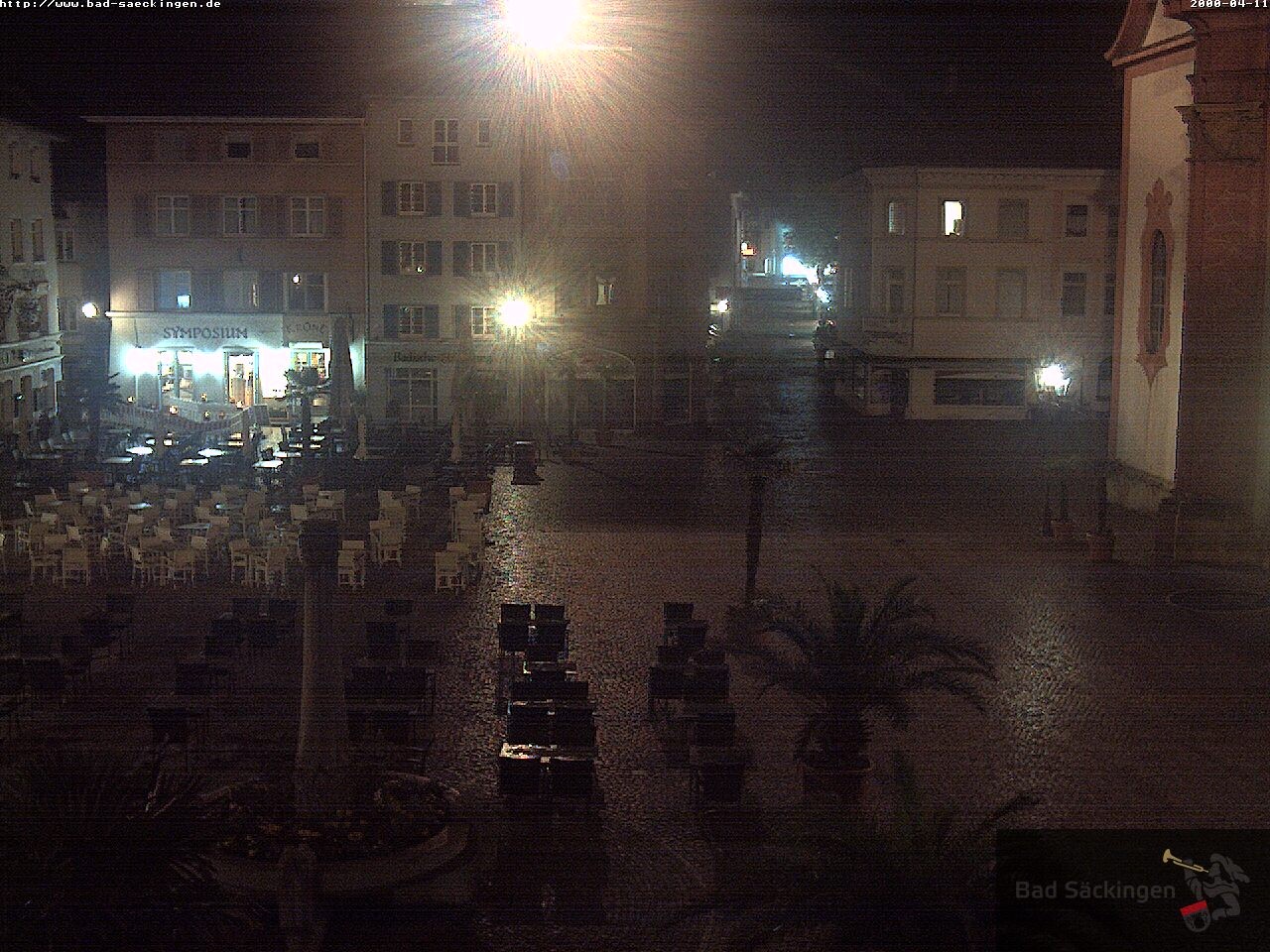 Archiv Foto Webcam Bad Säckingen: Münsterplatz