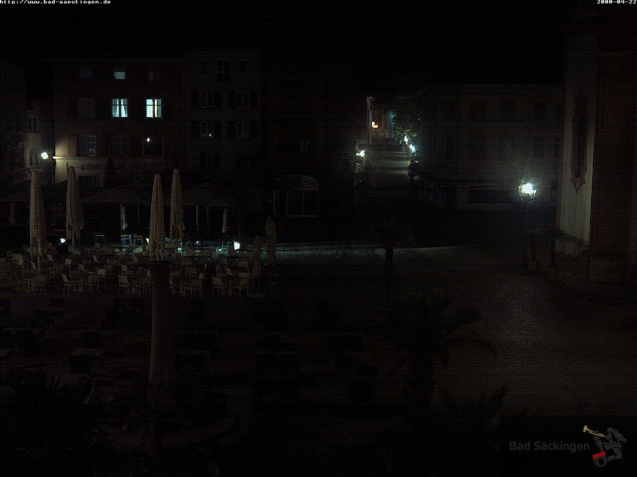 Archiv Foto Webcam Bad Säckingen: Münsterplatz