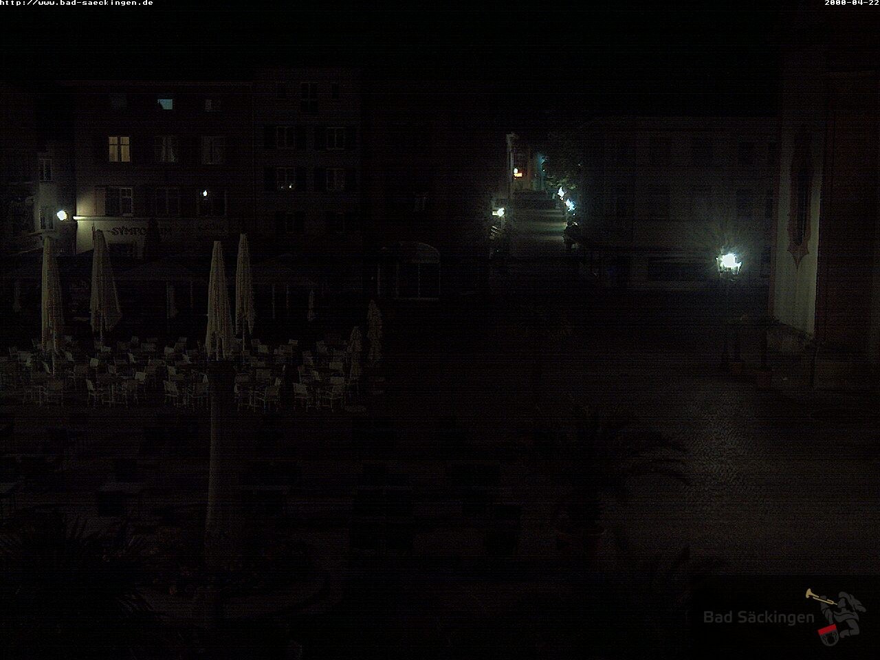 Archiv Foto Webcam Bad Säckingen: Münsterplatz