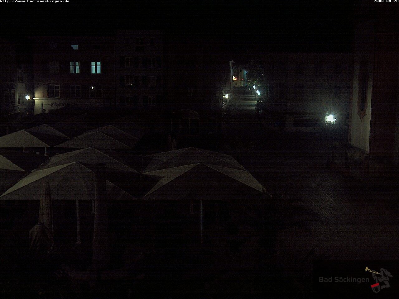 Archiv Foto Webcam Bad Säckingen: Münsterplatz