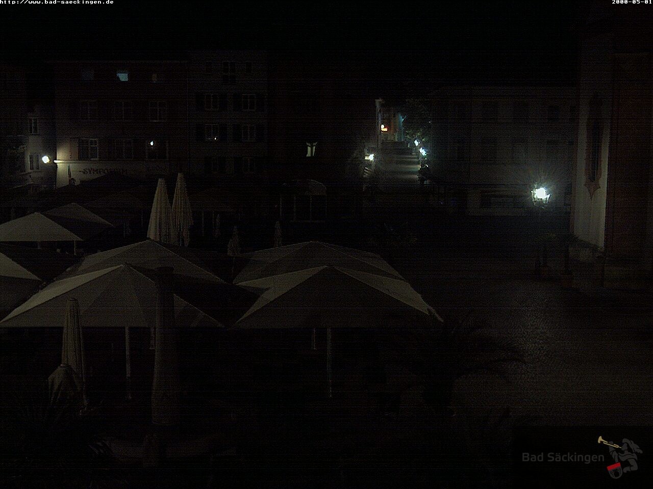 Archiv Foto Webcam Bad Säckingen: Münsterplatz