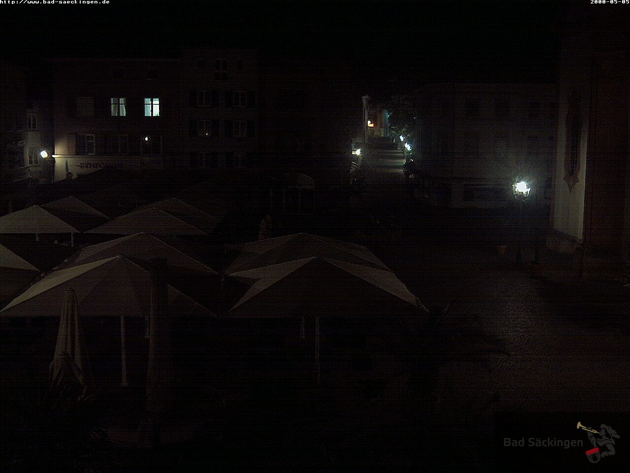 Archiv Foto Webcam Bad Säckingen: Münsterplatz
