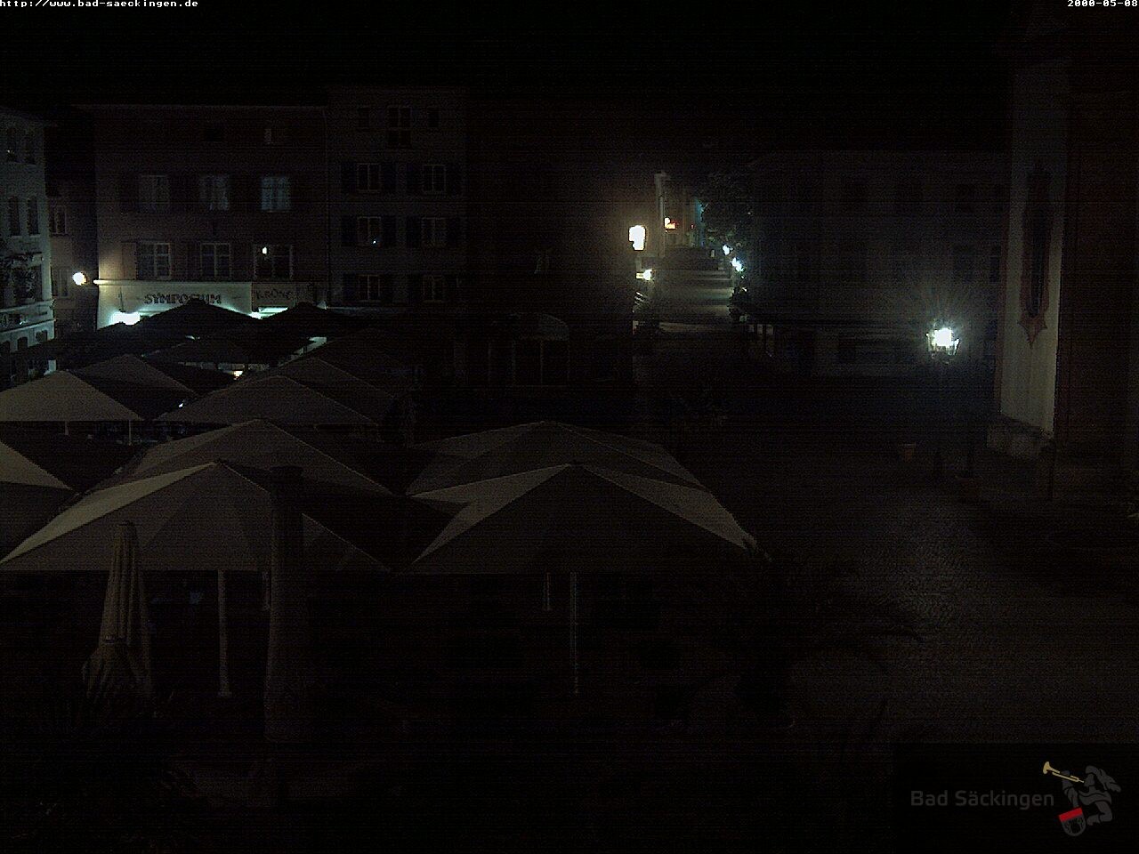 Archiv Foto Webcam Bad Säckingen: Münsterplatz