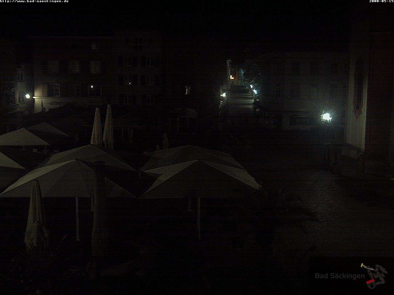 Archiv Foto Webcam Bad Säckingen: Münsterplatz