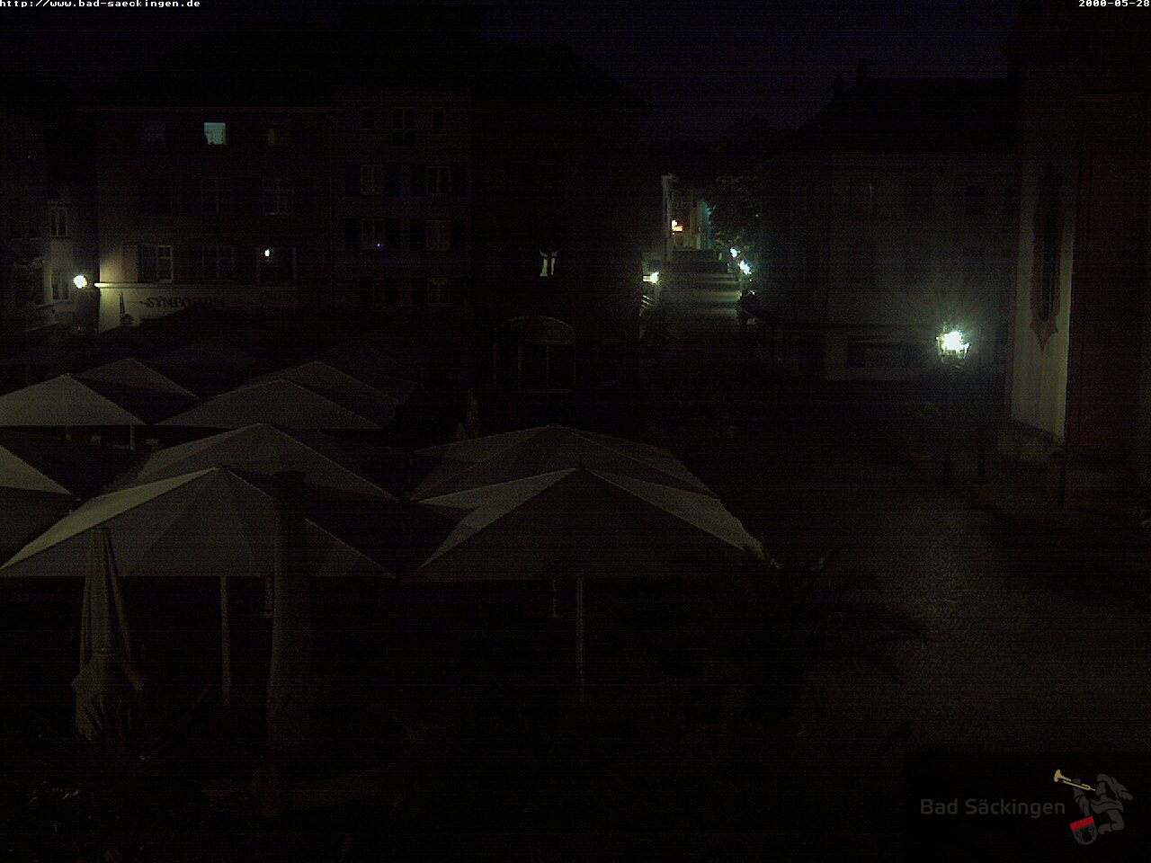 Archiv Foto Webcam Bad Säckingen: Münsterplatz
