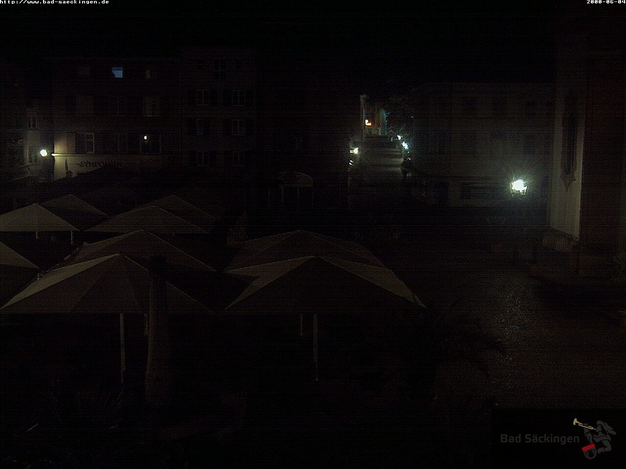 Archiv Foto Webcam Bad Säckingen: Münsterplatz
