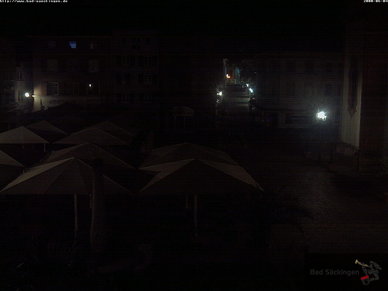 Archiv Foto Webcam Bad Säckingen: Münsterplatz