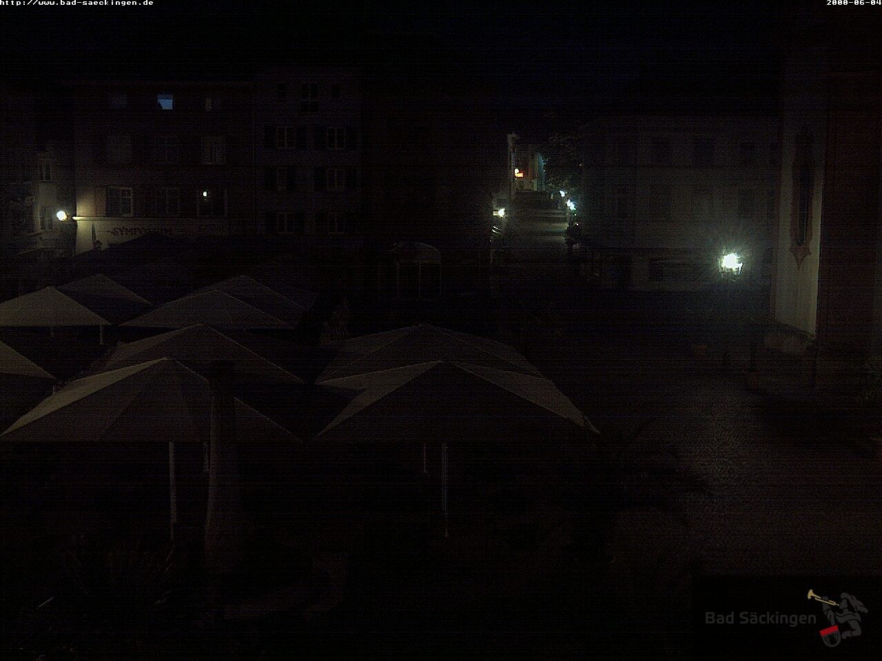 Archiv Foto Webcam Bad Säckingen: Münsterplatz