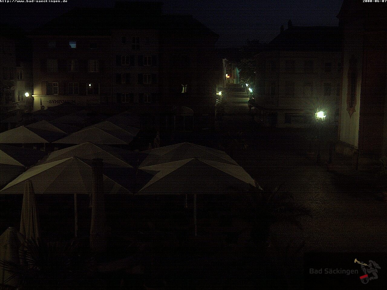 Archiv Foto Webcam Bad Säckingen: Münsterplatz