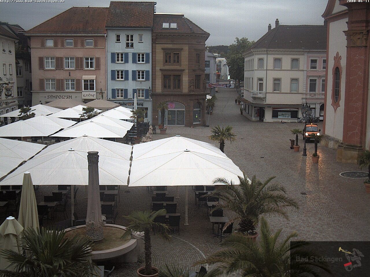 Archived image Webcam Bad Säckingen, Black Forest