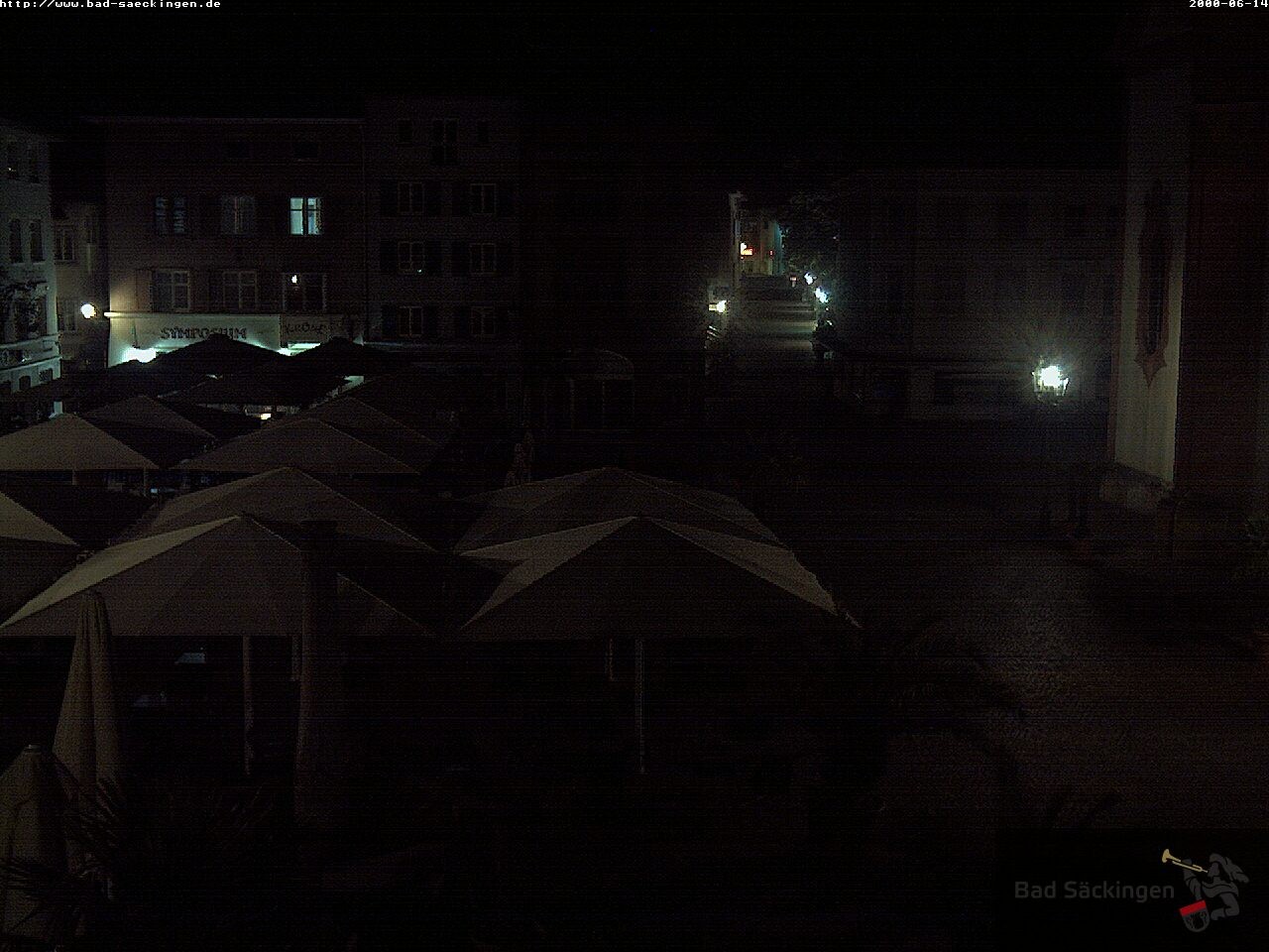 Archiv Foto Webcam Bad Säckingen: Münsterplatz