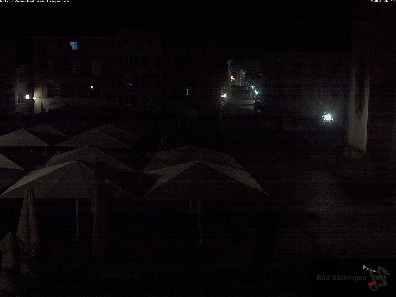 Archiv Foto Webcam Bad Säckingen: Münsterplatz