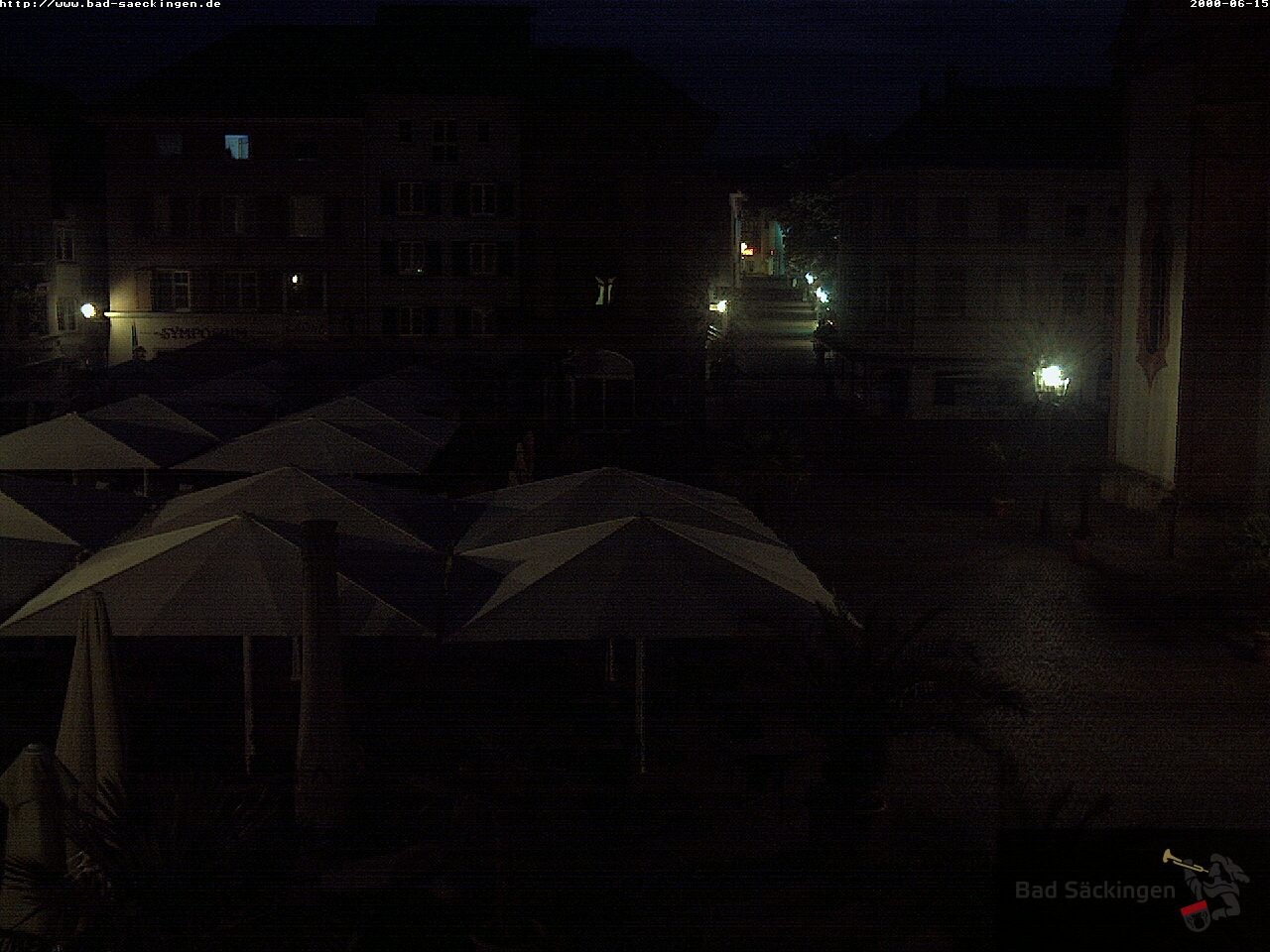Archiv Foto Webcam Bad Säckingen: Münsterplatz