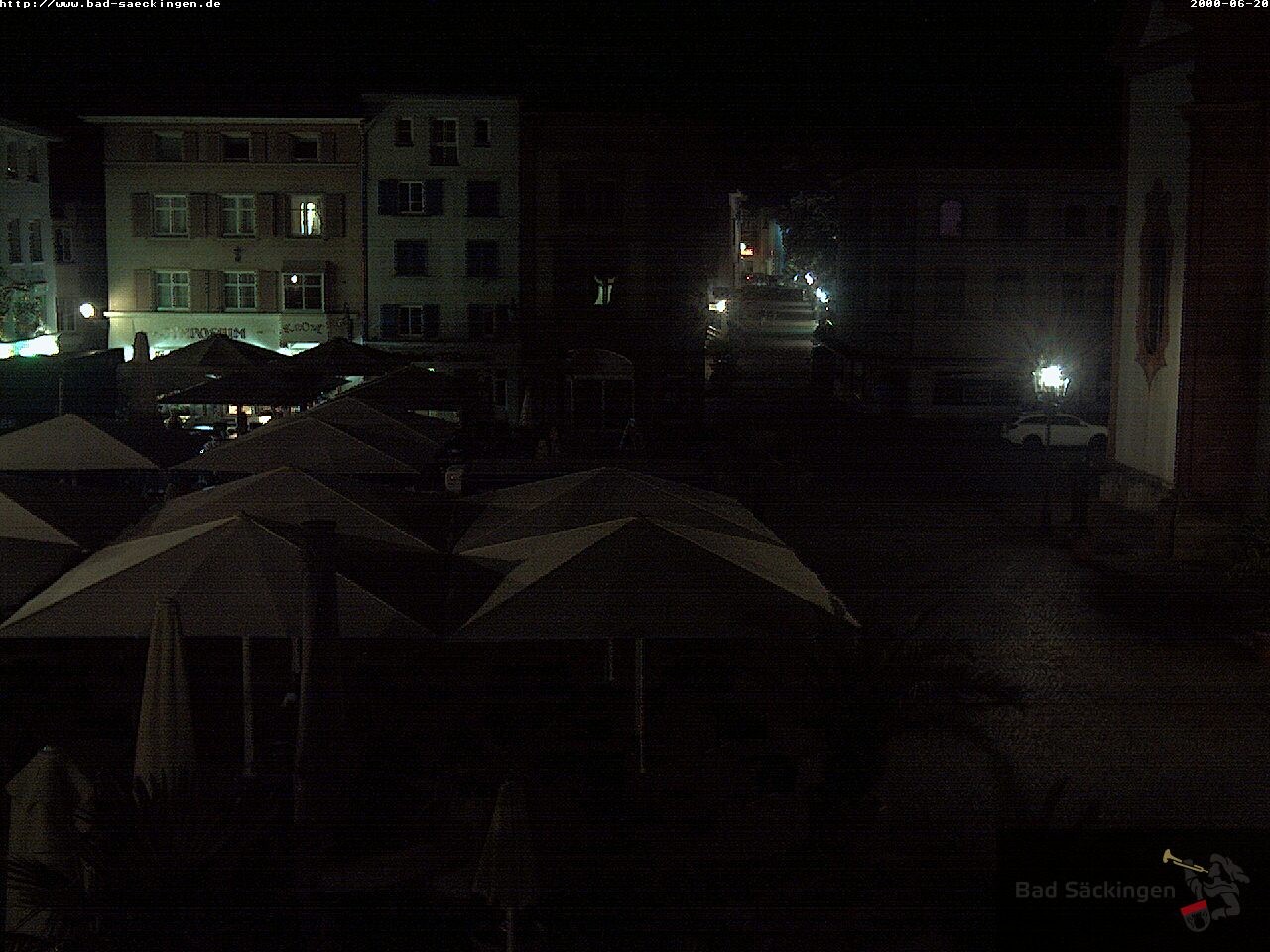 Archiv Foto Webcam Bad Säckingen: Münsterplatz