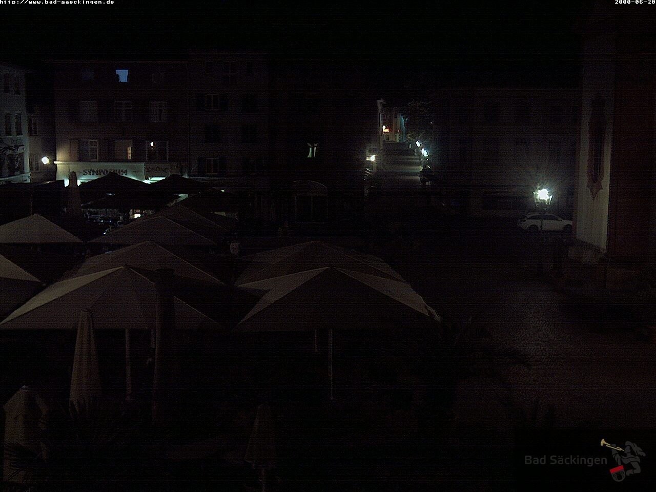 Archiv Foto Webcam Bad Säckingen: Münsterplatz