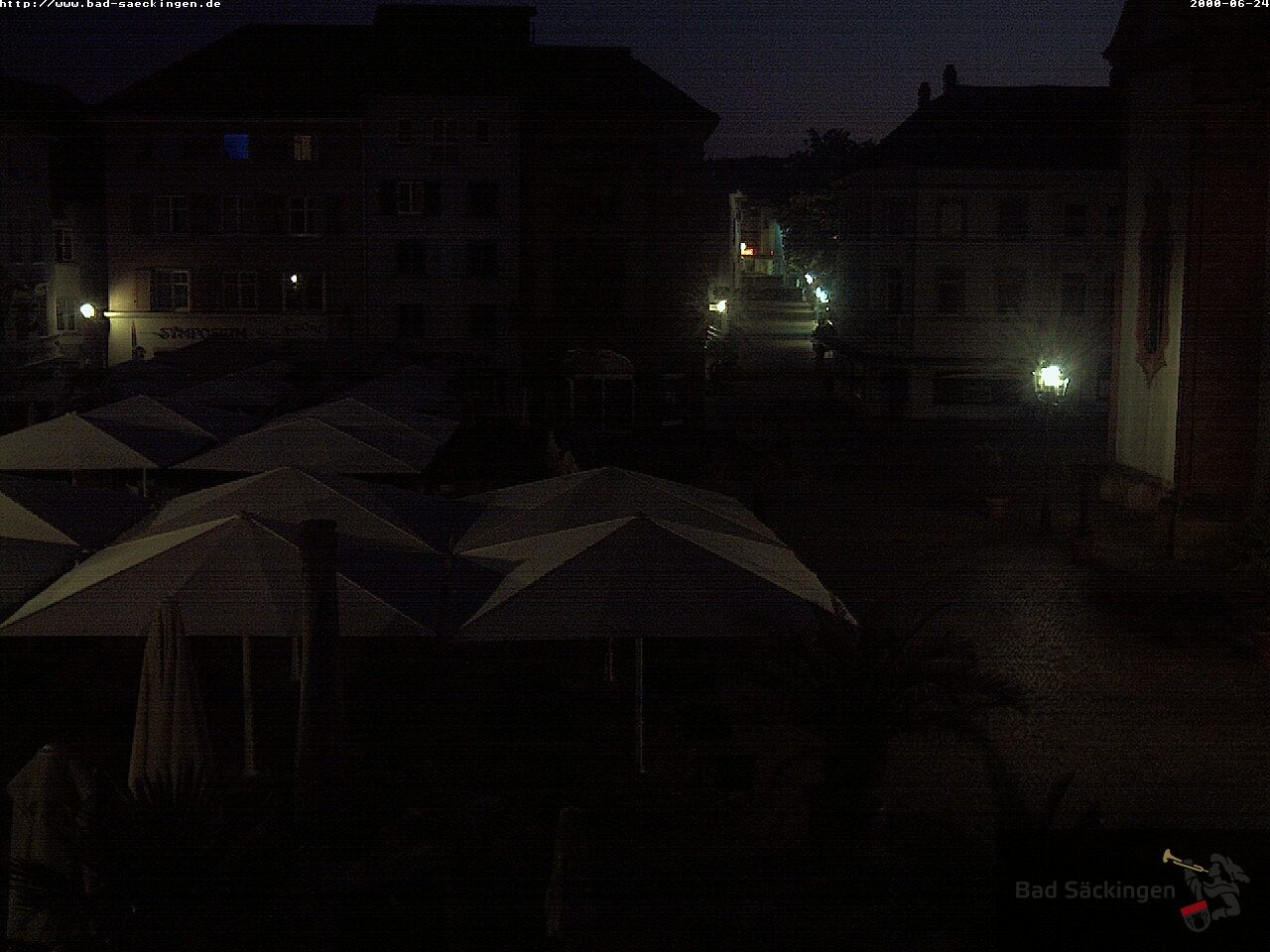 Archived image Webcam Bad Säckingen, Black Forest