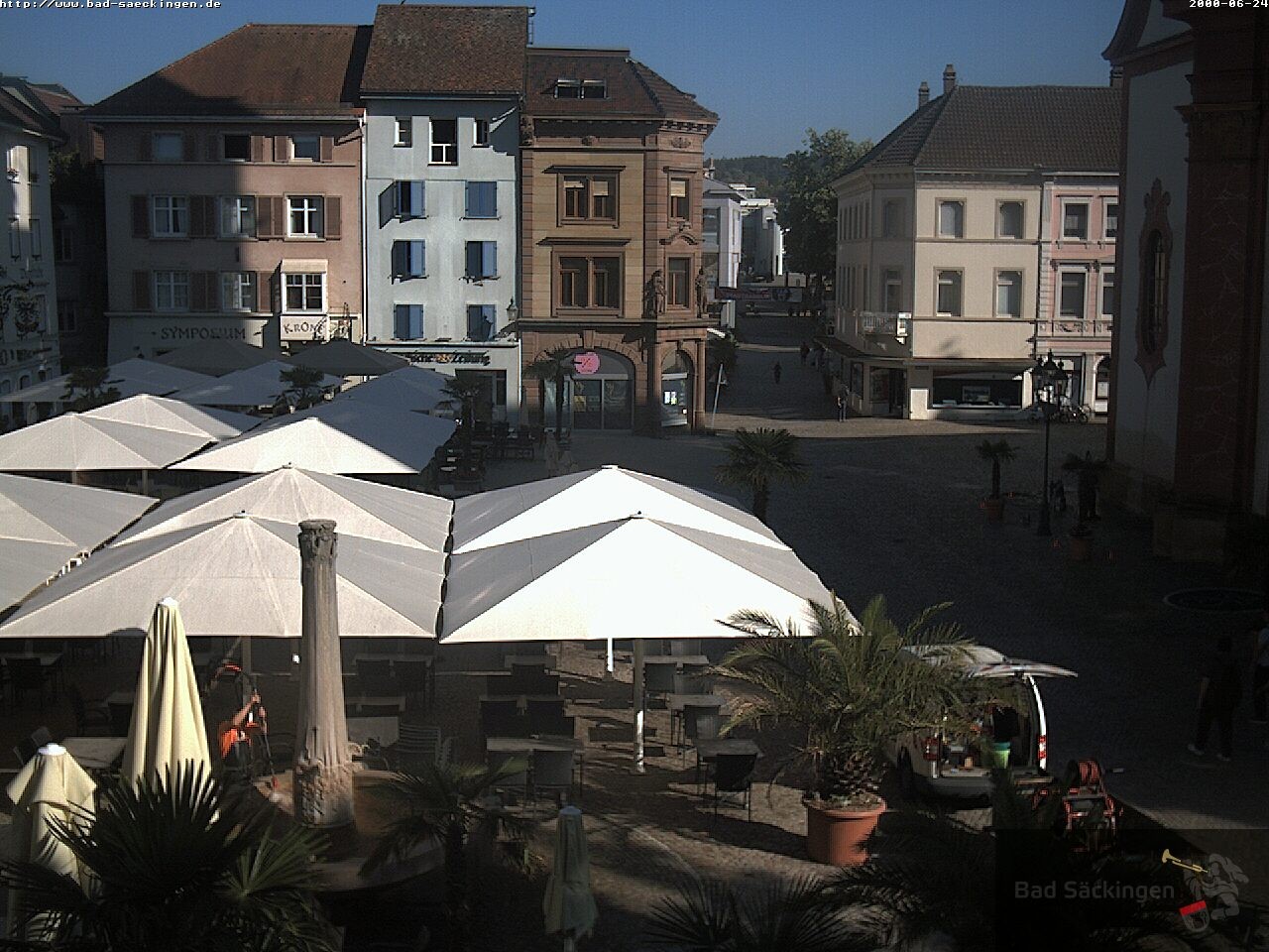 Archived image Webcam Bad Säckingen, Black Forest