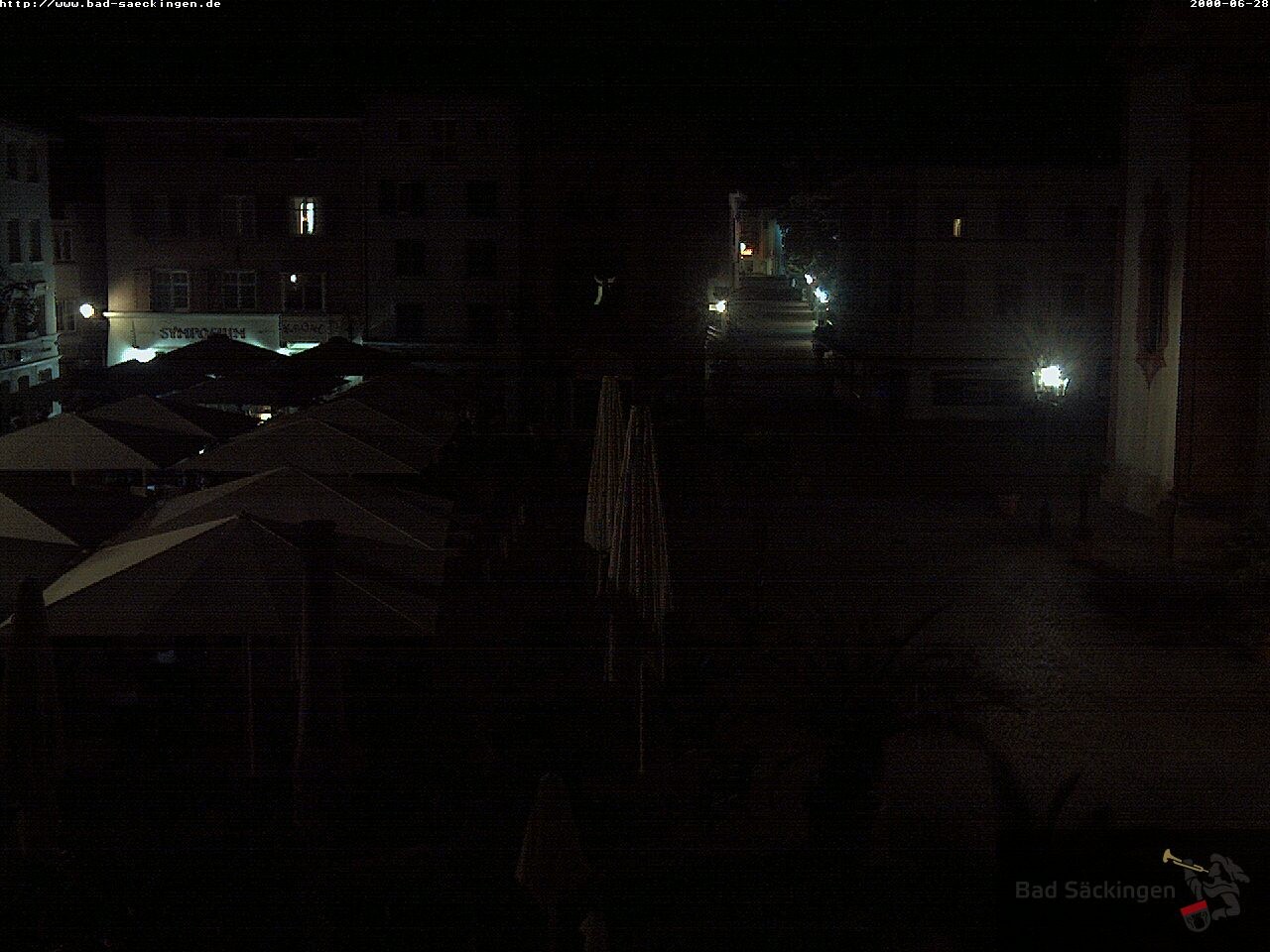 Archiv Foto Webcam Bad Säckingen: Münsterplatz