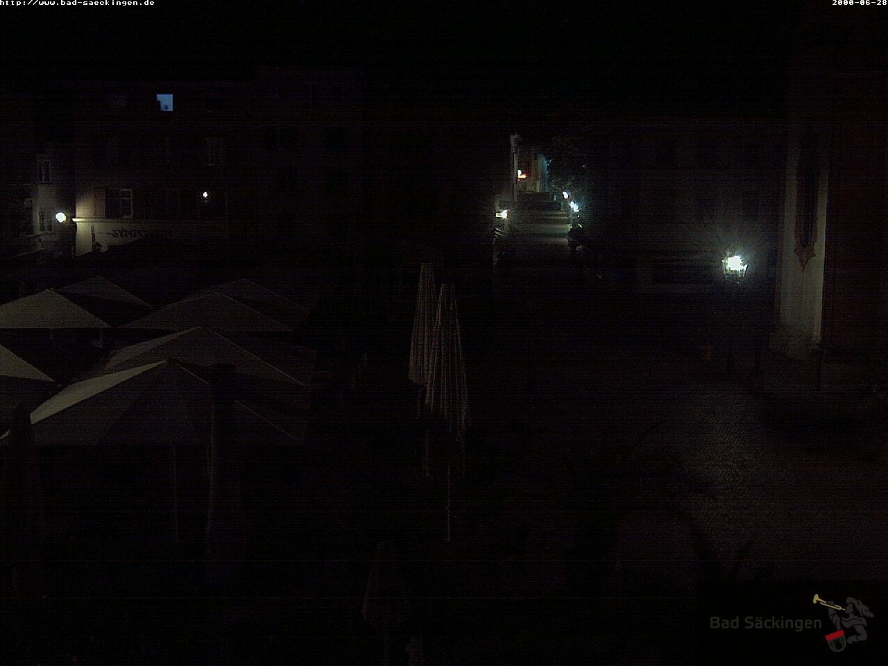 Archiv Foto Webcam Bad Säckingen: Münsterplatz