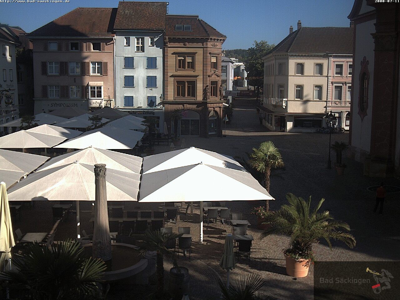 Archived image Webcam Bad Säckingen, Black Forest