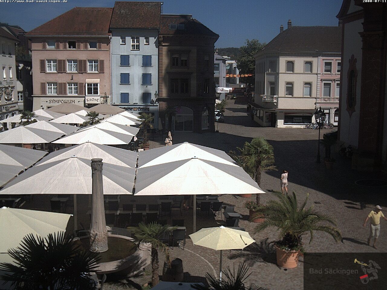 Archived image Webcam Bad Säckingen, Black Forest