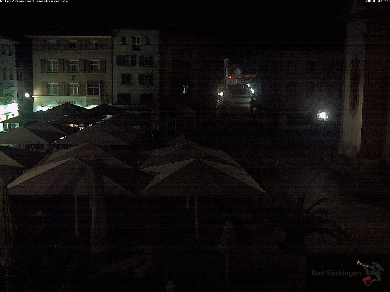 Archiv Foto Webcam Bad Säckingen: Münsterplatz