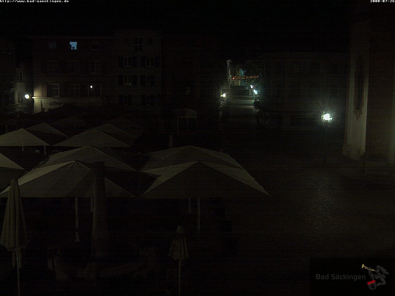 Archiv Foto Webcam Bad Säckingen: Münsterplatz