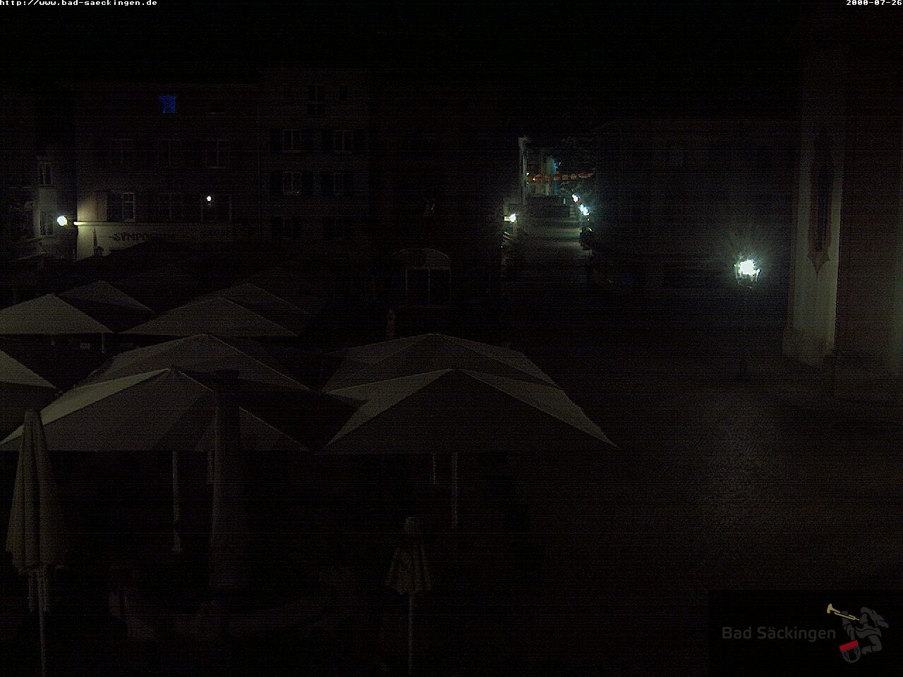 Archiv Foto Webcam Bad Säckingen: Münsterplatz