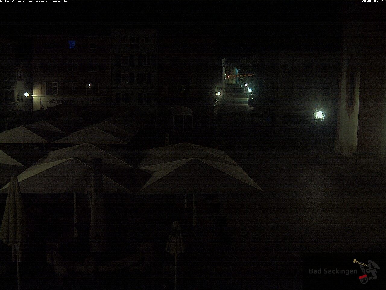 Archiv Foto Webcam Bad Säckingen: Münsterplatz