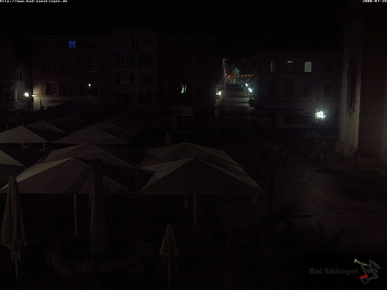 Archiv Foto Webcam Bad Säckingen: Münsterplatz