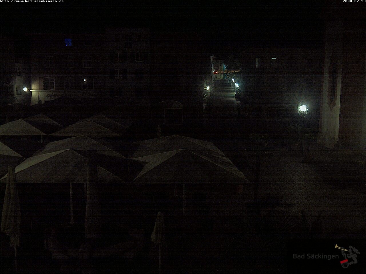 Archiv Foto Webcam Bad Säckingen: Münsterplatz