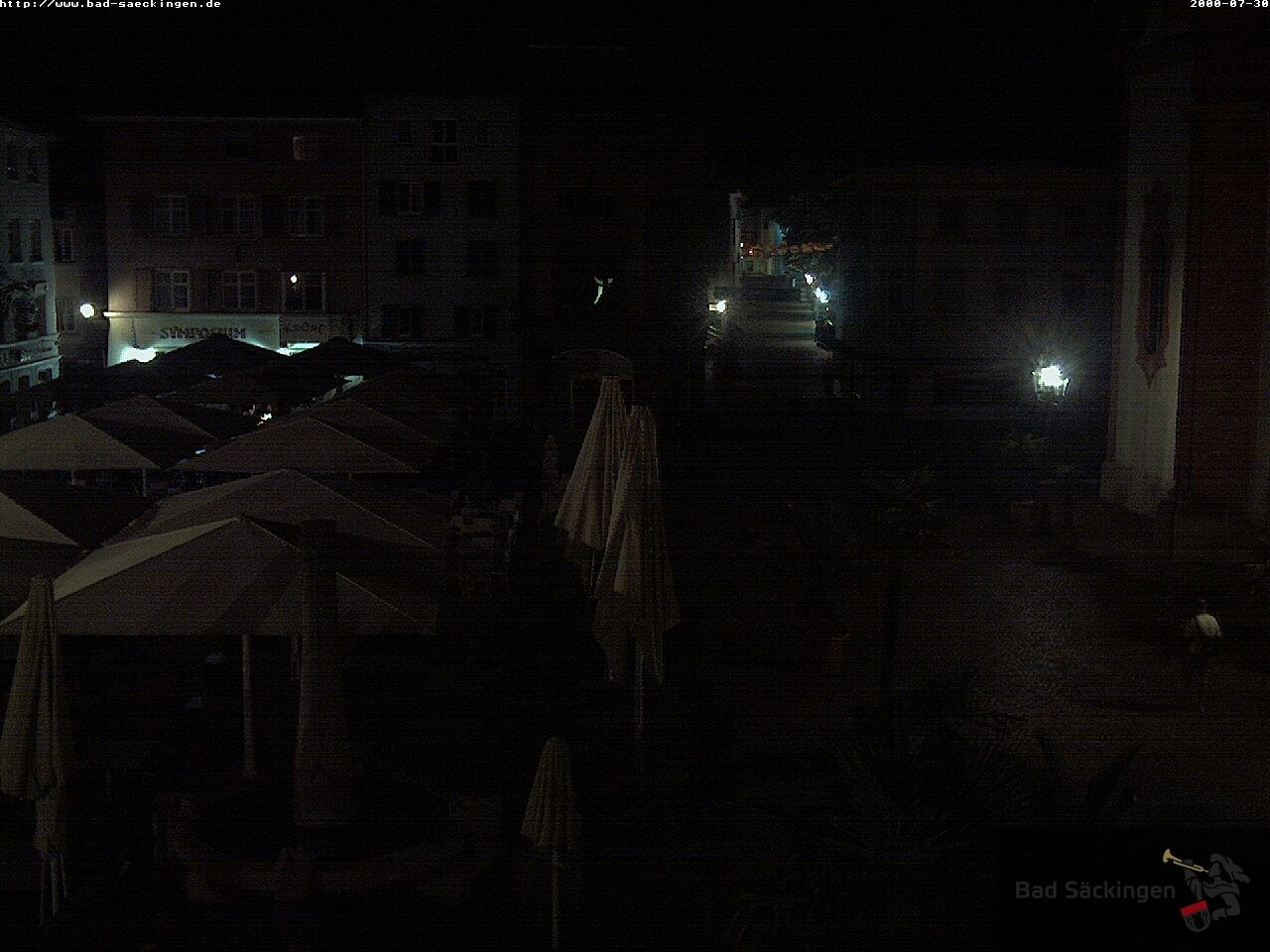 Archiv Foto Webcam Bad Säckingen: Münsterplatz