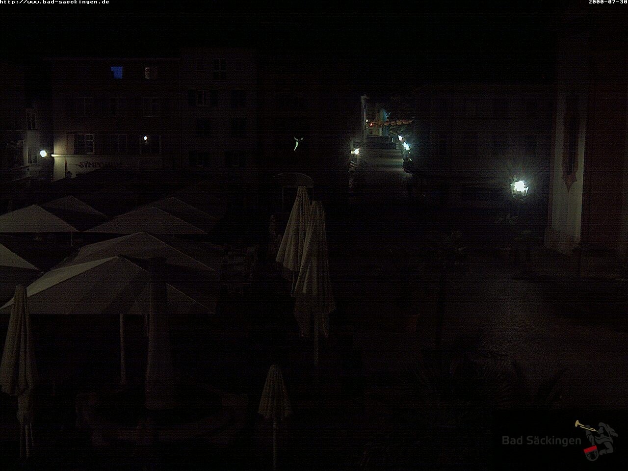 Archiv Foto Webcam Bad Säckingen: Münsterplatz