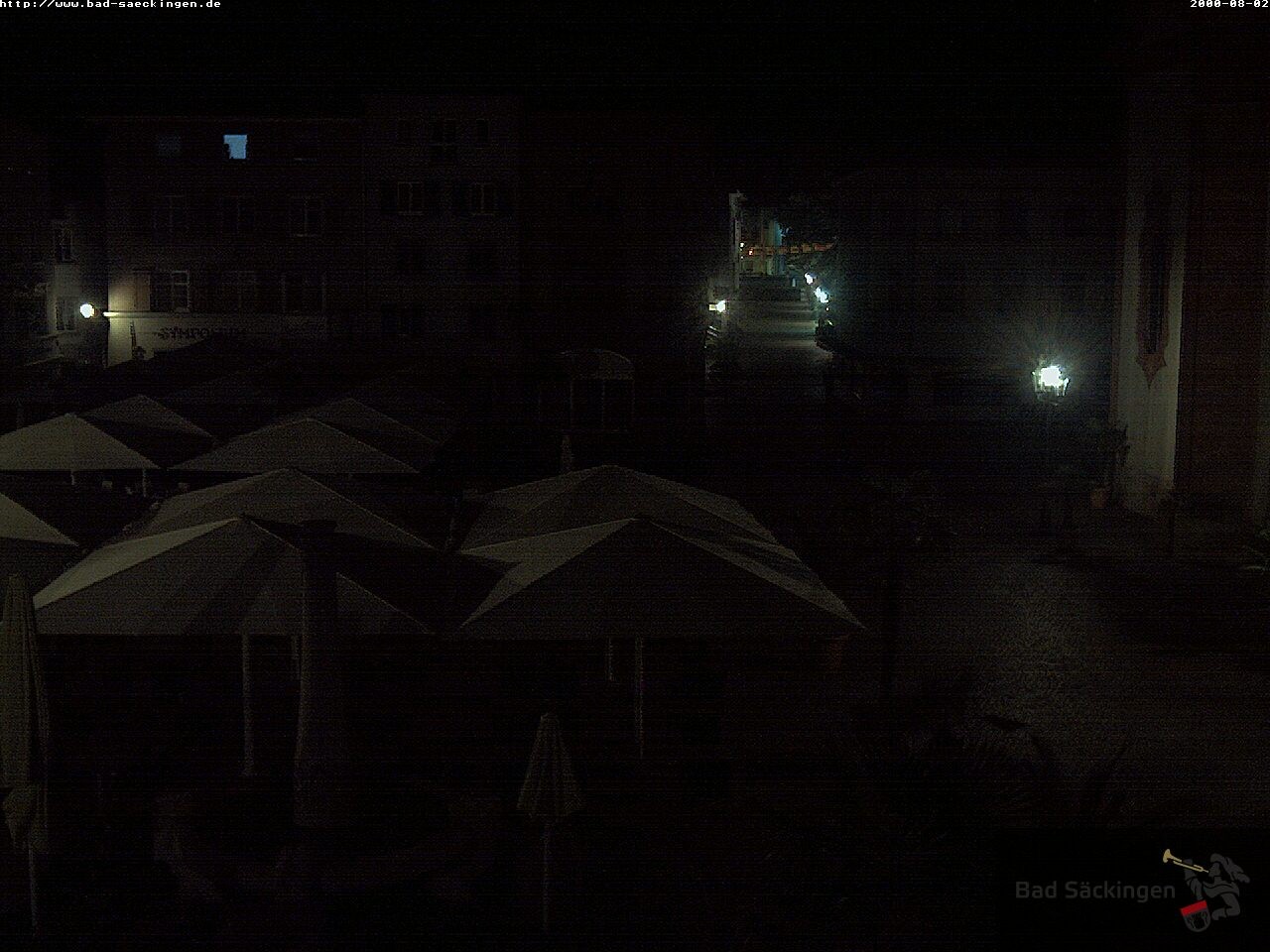 Archiv Foto Webcam Bad Säckingen: Münsterplatz