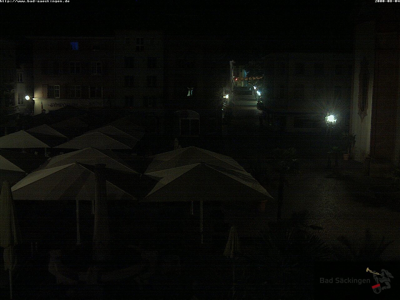 Archiv Foto Webcam Bad Säckingen: Münsterplatz