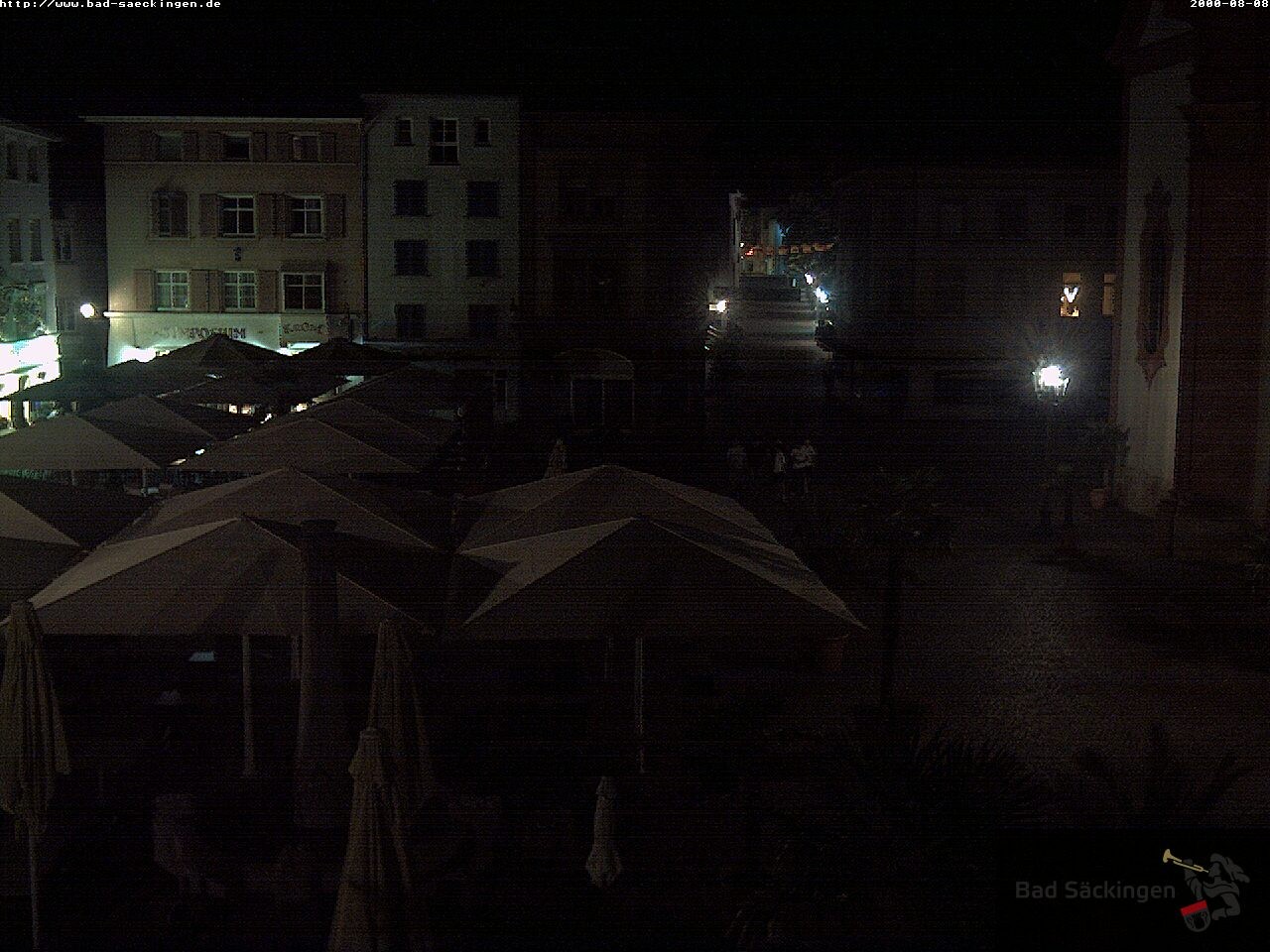 Archiv Foto Webcam Bad Säckingen: Münsterplatz