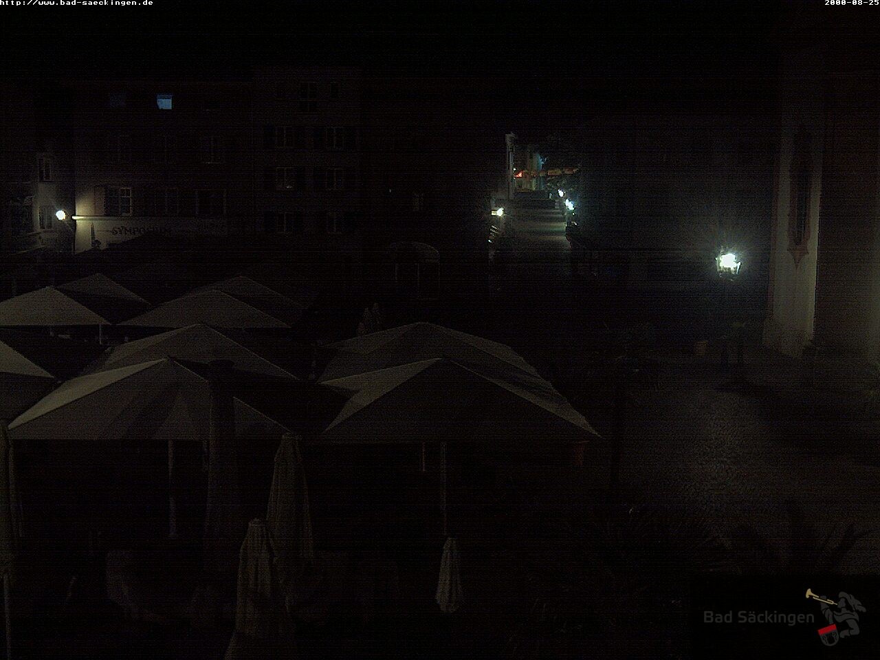 Archiv Foto Webcam Bad Säckingen: Münsterplatz