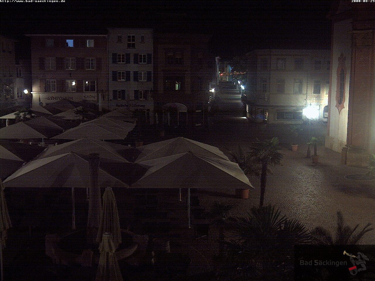 Archiv Foto Webcam Bad Säckingen: Münsterplatz