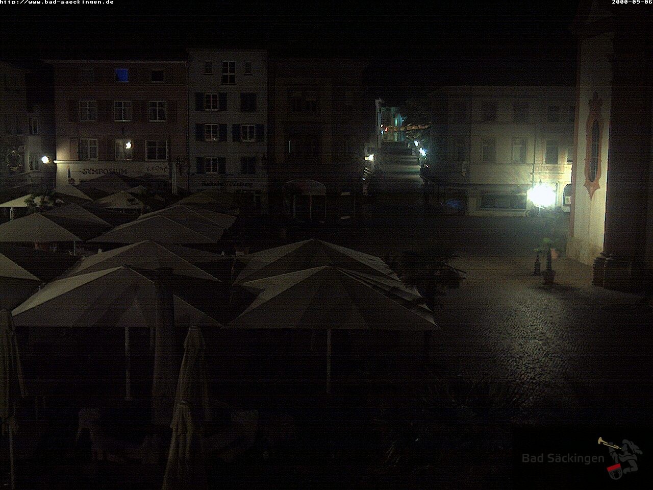 Archiv Foto Webcam Bad Säckingen: Münsterplatz