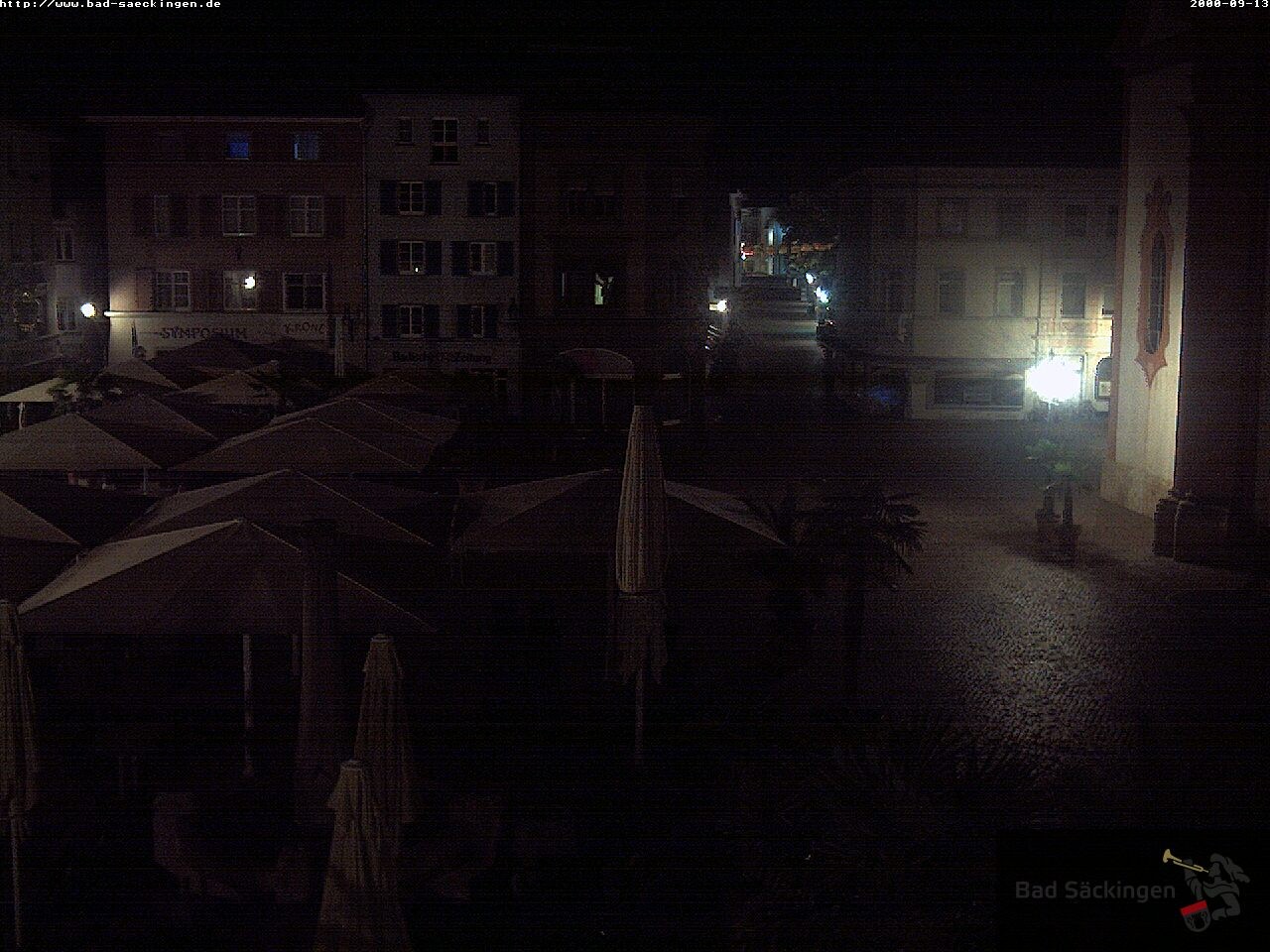 Archiv Foto Webcam Bad Säckingen: Münsterplatz